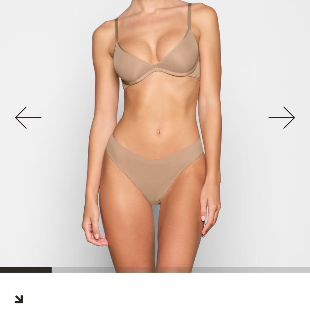 SKIMS CLAY* weightless scoop bra 🍈 🍈 36C!